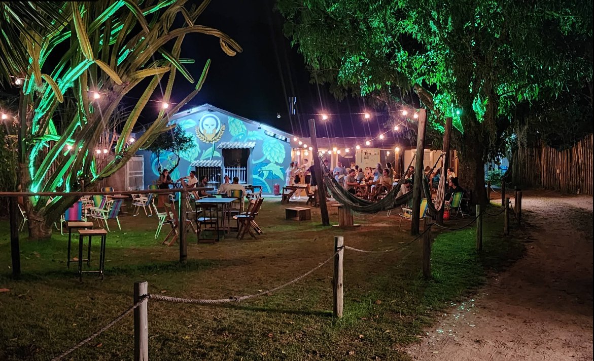 Skullashu Beer Tap — área externa